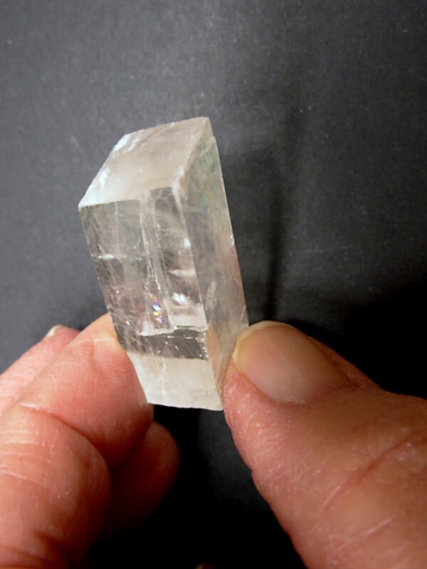 Optical Calcite Clear #19 Rough 21.5g - Image 4