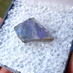 TN75 Boulder Opal Rough in Thumbnail Display Case