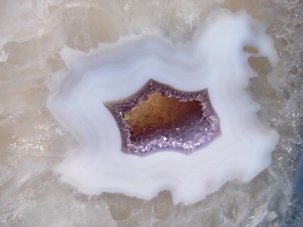 Polished Face Natural Brazilian Agate Thick Slab 18 - Image 2