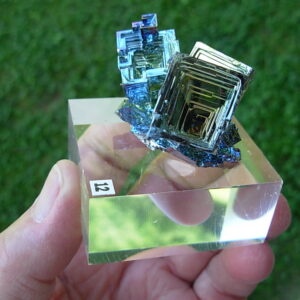81g Bismuth Crystal (Made in Michigan) on Acrylic Base 12