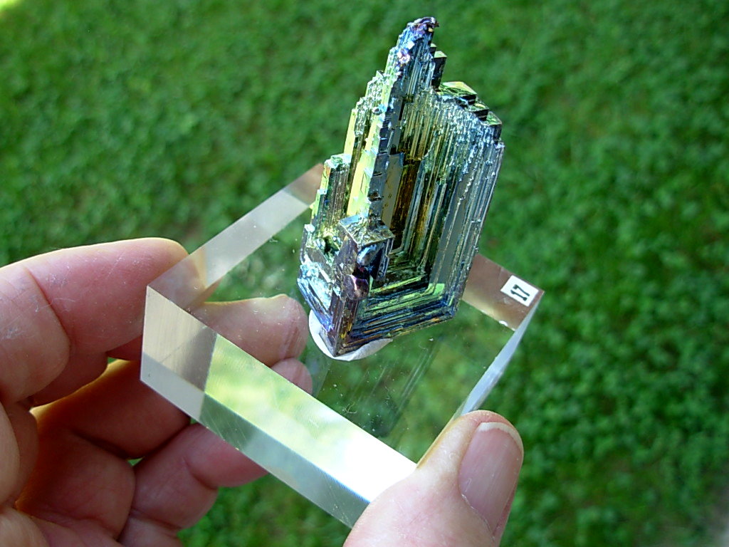 59g Bismuth Crystal (Made in Michigan) on Acrylic Base 17
