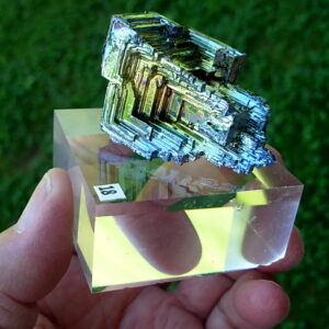 73g Bismuth Crystal (Made in Michigan) on Acrylic Base 18