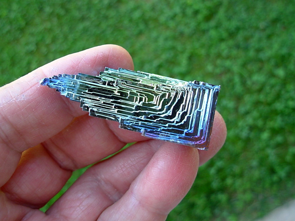 39g Bismuth Crystal (Made in Michigan) 21