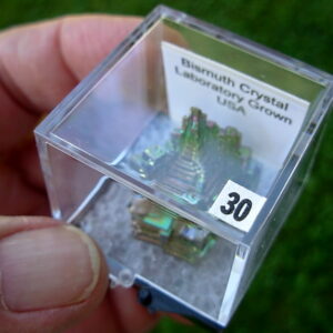 Bismuth Crystal Thumbnail Specimen 30