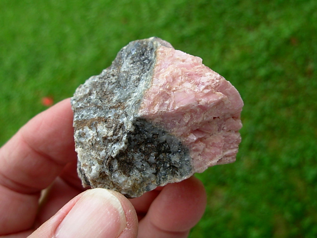 Rhodochrosite on Matrix from Colorado 5 - Image 3