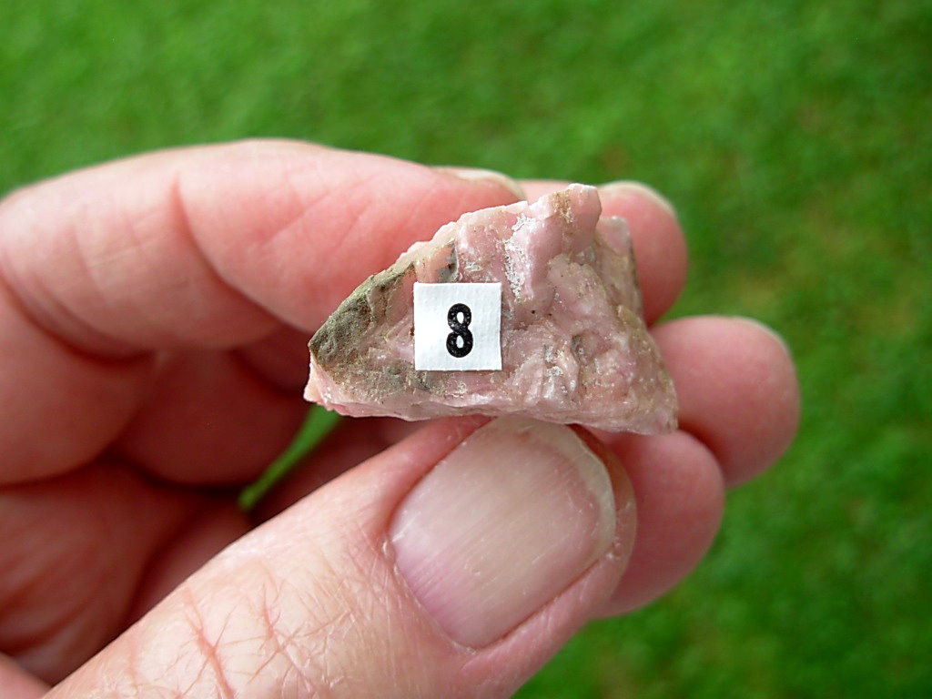 Rhodochrosite on Matrix from Colorado 8 - Image 6