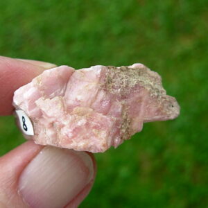 Rhodochrosite on Matrix from Colorado 8