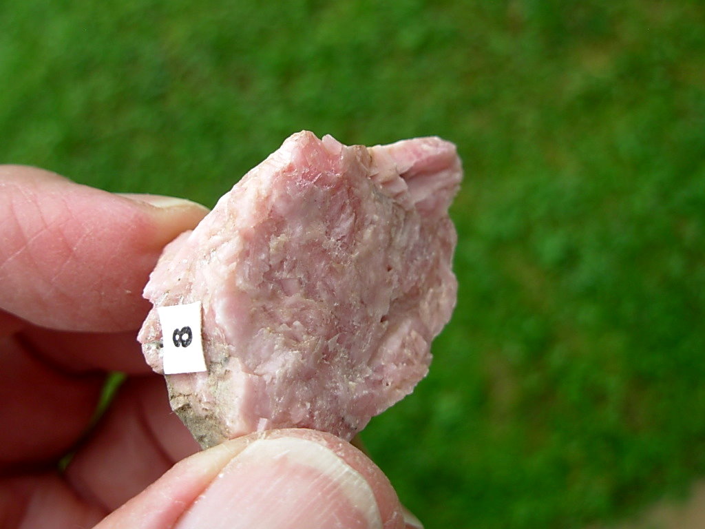 Rhodochrosite on Matrix from Colorado 8 - Image 2