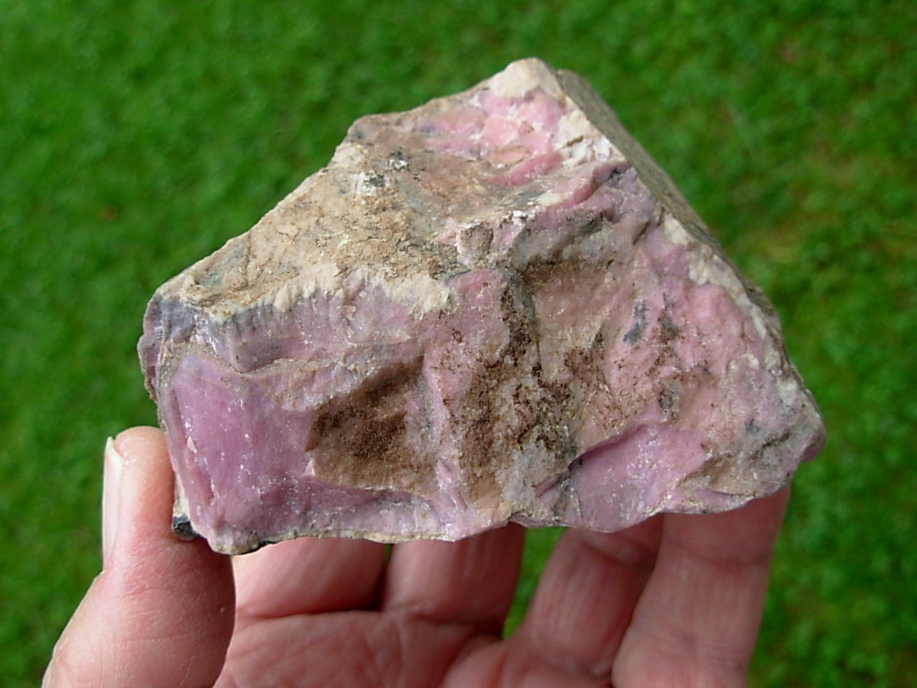 Rhodonite Rough 1 from Canada