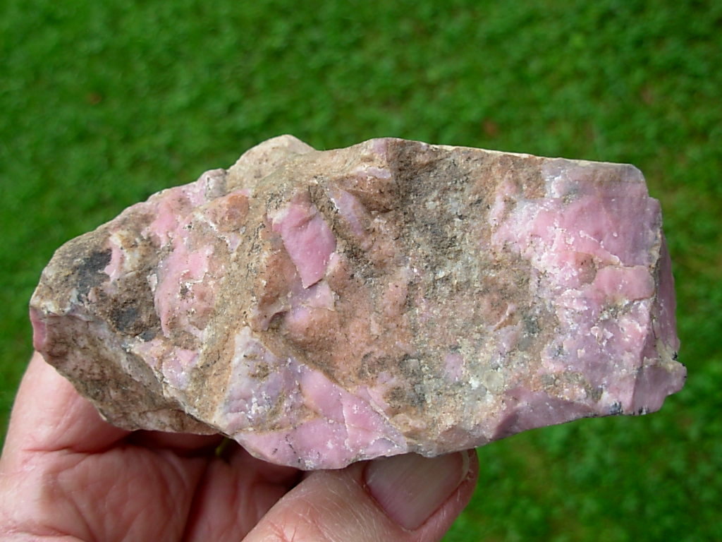 Rhodonite Rough 1 from Canada - Image 2