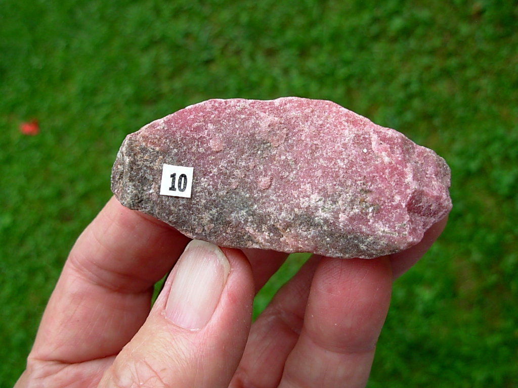 Rhodonite Rough 10 from Africa - Image 5