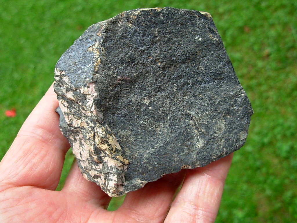 Rhodonite Rough 6 with One Face Cut from Canada - Image 2