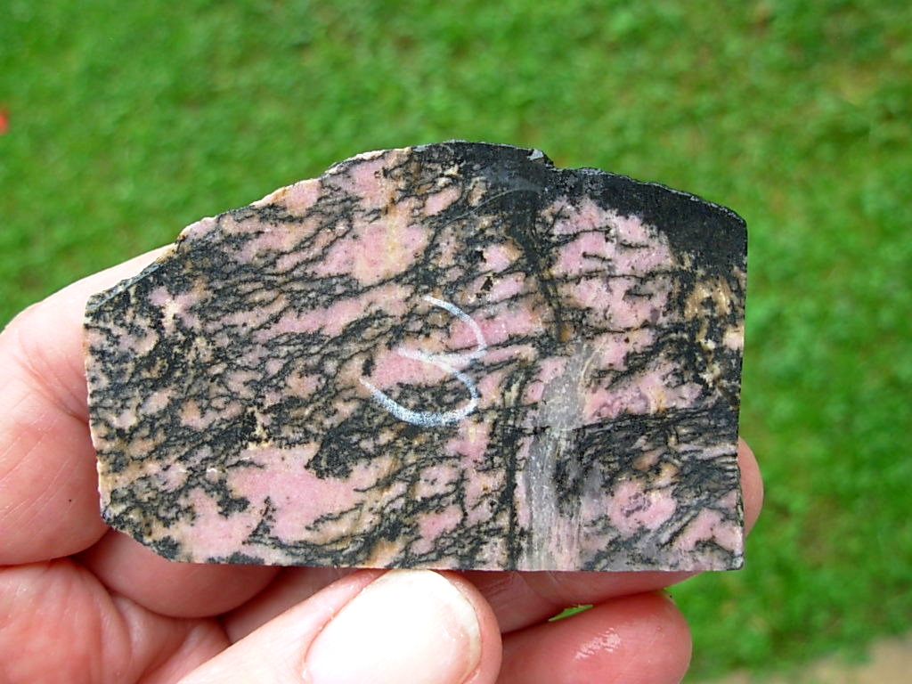 Rhodonite Cut Slab 12 from Canada - Image 3