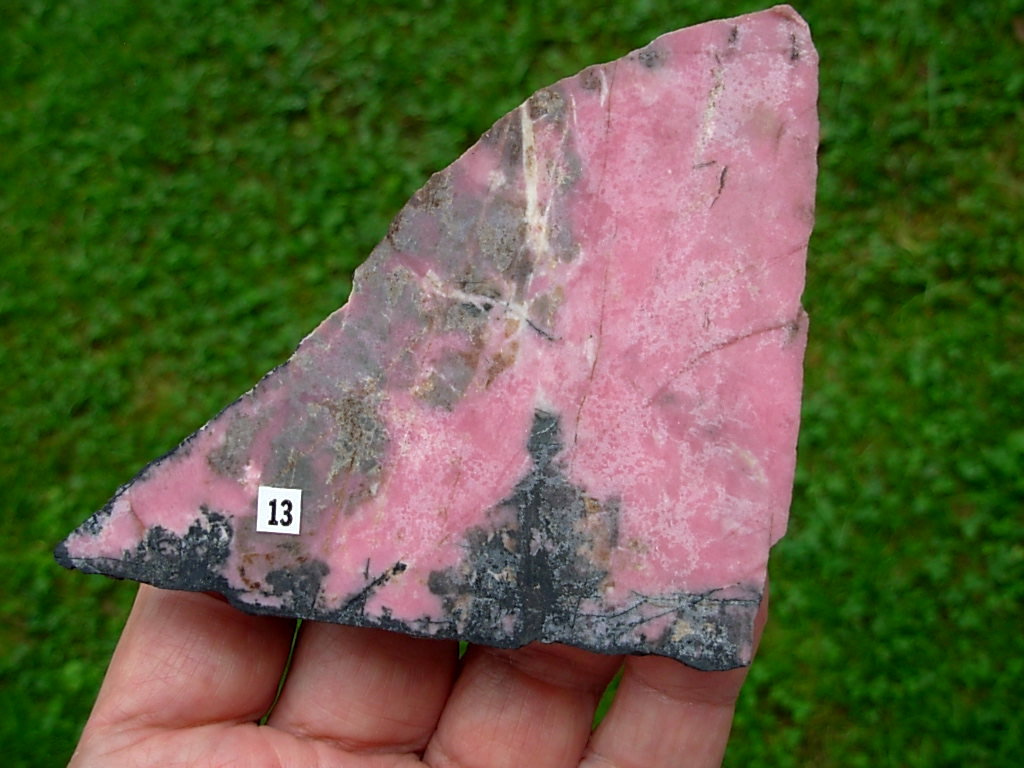 Rhodonite Cut Slab 13 from Canada - Image 2