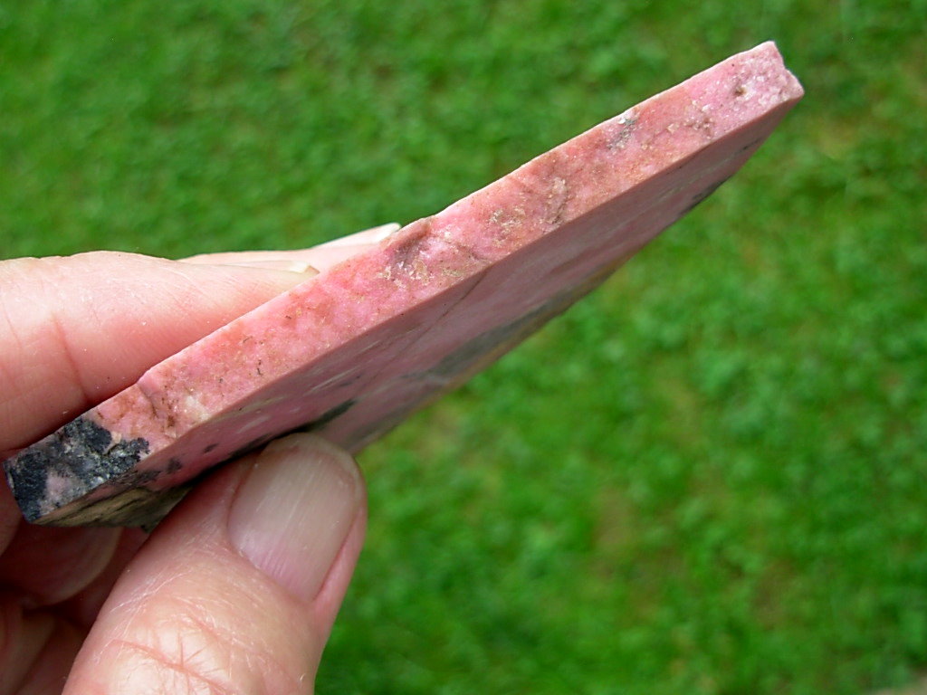 Rhodonite Cut Slab 13 from Canada - Image 3