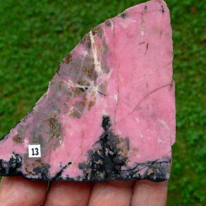 Rhodonite Cut Slab 13 from Canada