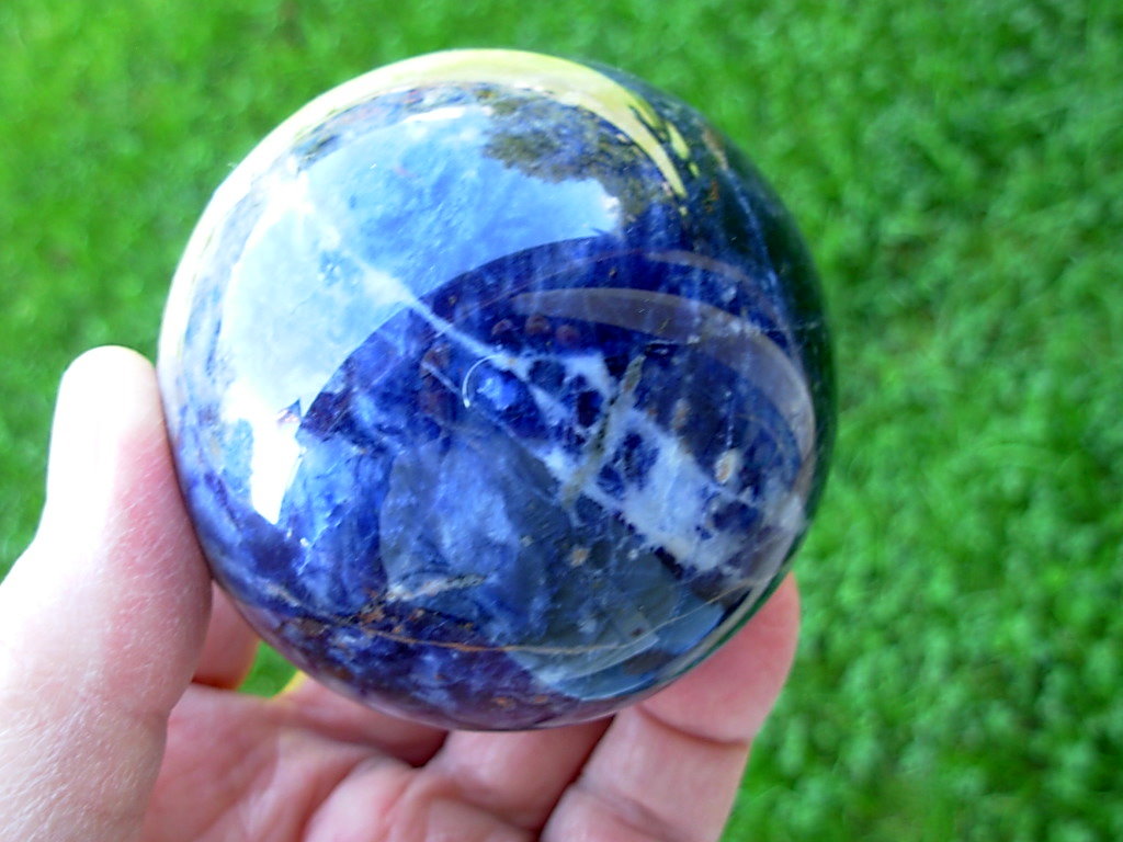 69 mm Sodalite Sphere from Brazil G - Image 2