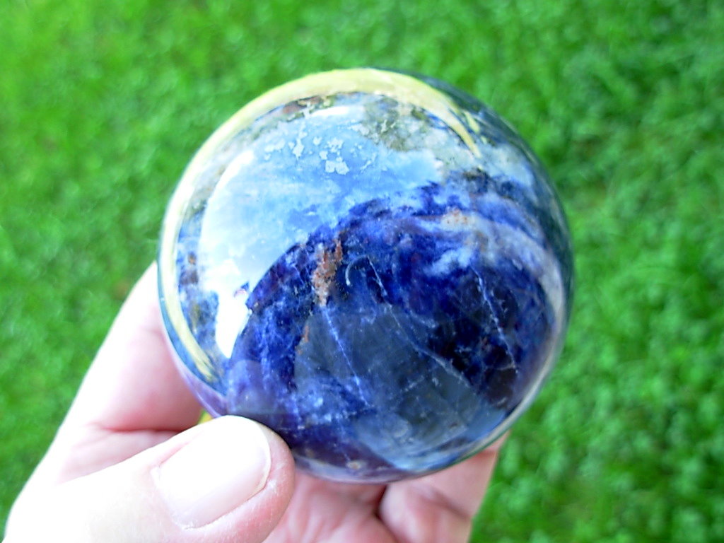 69 mm Sodalite Sphere from Brazil G - Image 3