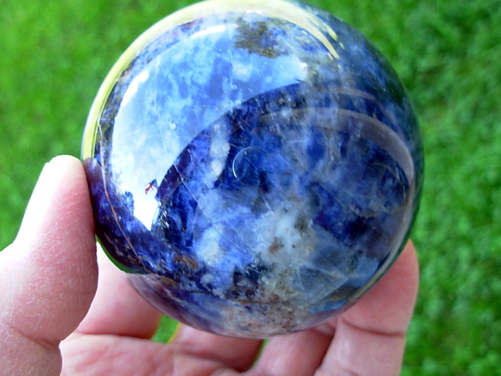 69 mm Sodalite Sphere from Brazil G - Image 5