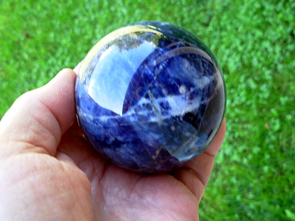69 mm Sodalite Sphere from Brazil G